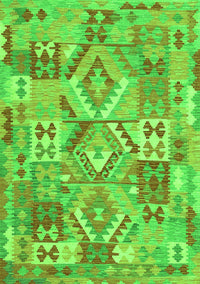 Southwestern Green Country Rug, con2231grn