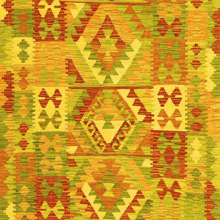 Southwestern Yellow Country Rug, con2231yw