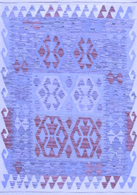 Southwestern Blue Country Rug, con2232blu