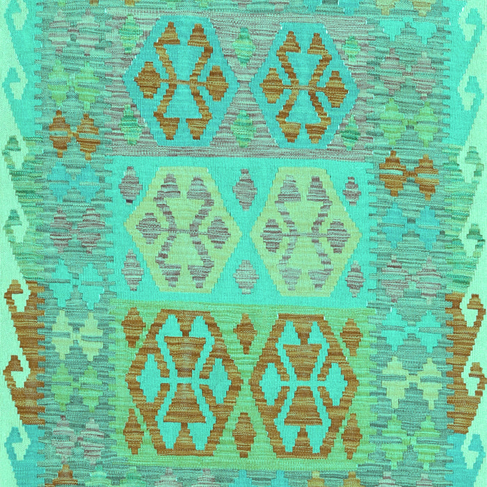 Southwestern Turquoise Country Rug, con2232turq