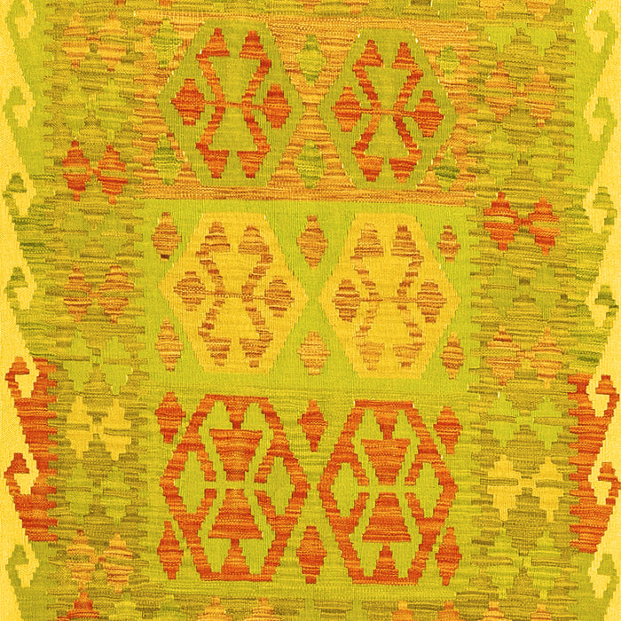Southwestern Yellow Country Rug, con2232yw