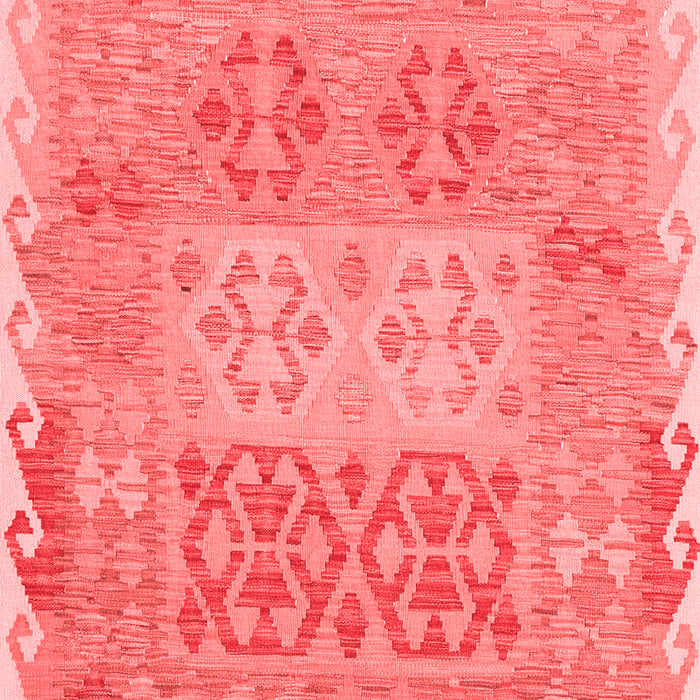 Machine Washable Southwestern Red Country Rug, wshcon2232red
