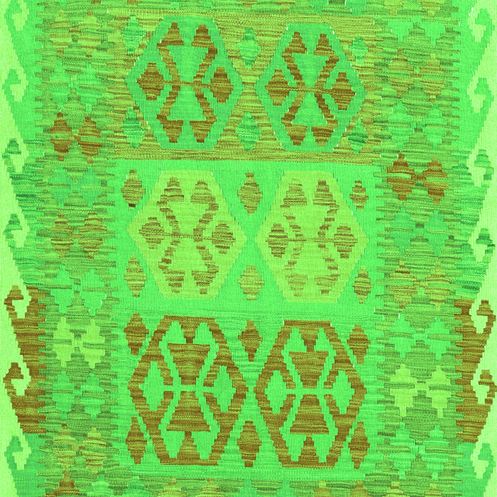 Southwestern Green Country Rug, con2232grn