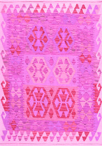 Southwestern Pink Country Rug, con2232pnk