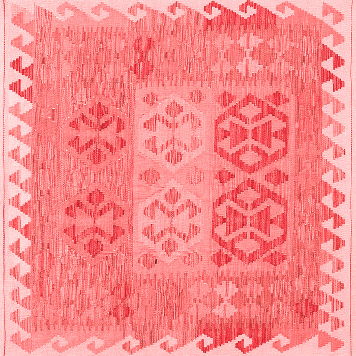 Machine Washable Southwestern Red Country Rug, wshcon2232red