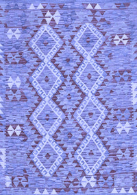 Southwestern Blue Country Rug, con2233blu