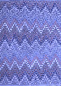 Southwestern Blue Country Rug, con2235blu