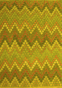 Southwestern Yellow Country Rug, con2235yw