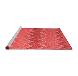 Country Red Washable Rugs