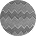 Machine Washable Southwestern Gray Country Rug, wshcon2235gry