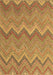 Southwestern Brown Country Rug, con2236brn