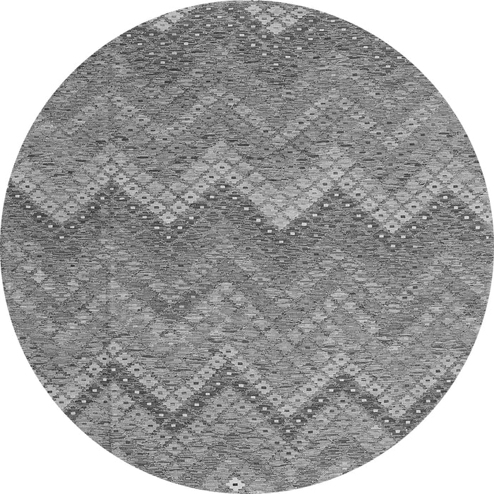 Square Southwestern Gray Country Rug, con2236gry