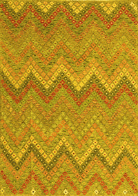 Southwestern Yellow Country Rug, con2236yw