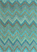 Southwestern Light Blue Country Rug, con2236lblu