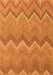 Southwestern Orange Country Rug, con2236org