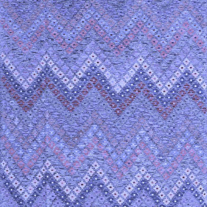 Machine Washable Southwestern Blue Country Rug, wshcon2236blu