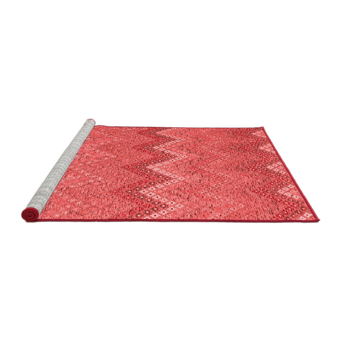 Country Red Washable Rugs