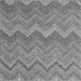 Serging Thickness of Southwestern Gray Country Rug, con2236gry