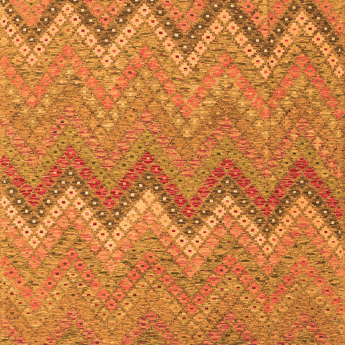 Serging Thickness of Machine Washable Southwestern Orange Country Area Rugs, wshcon2236org