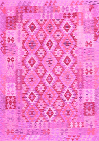 Southwestern Pink Country Rug, con2237pnk