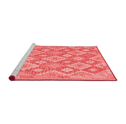 Country Red Washable Rugs