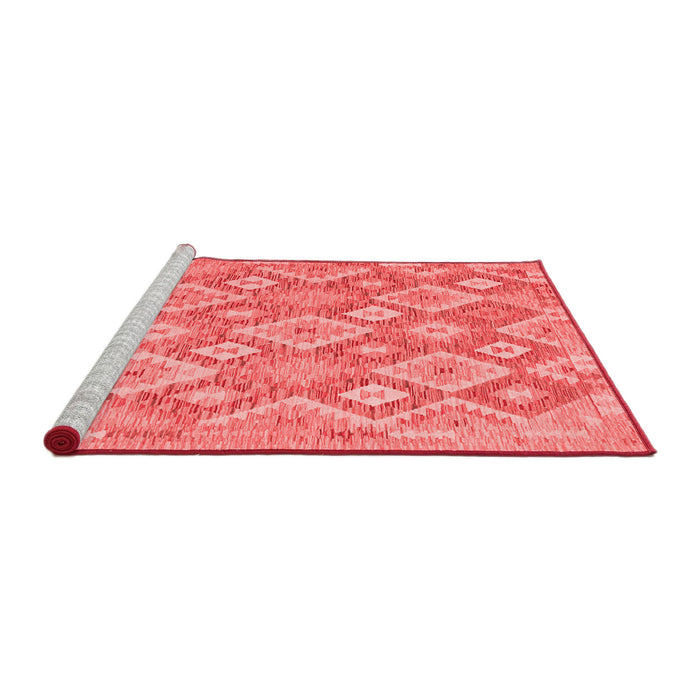 Country Red Washable Rugs