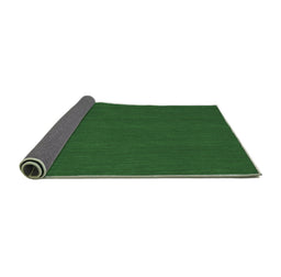 Sideview of Abstract Emerald Green Contemporary Rug, con223emgrn