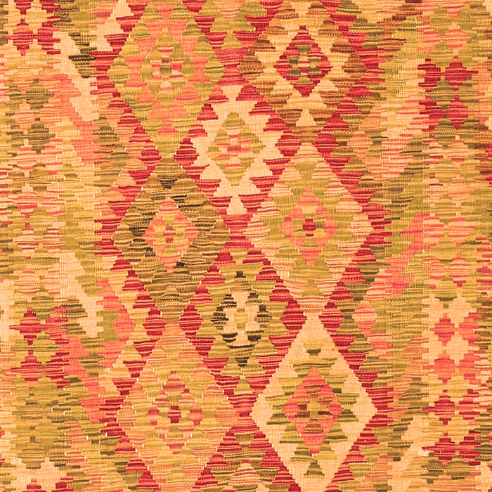 Serging Thickness of Machine Washable Abstract Orange Contemporary Area Rugs, wshcon2240org