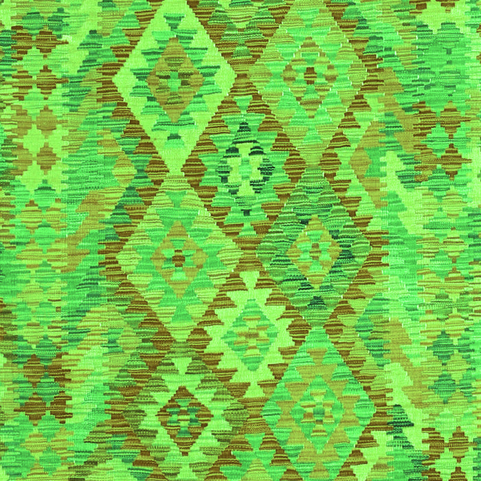 Abstract Green Contemporary Rug, con2240grn