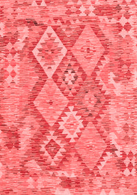 Abstract Red Contemporary Rug, con2240red