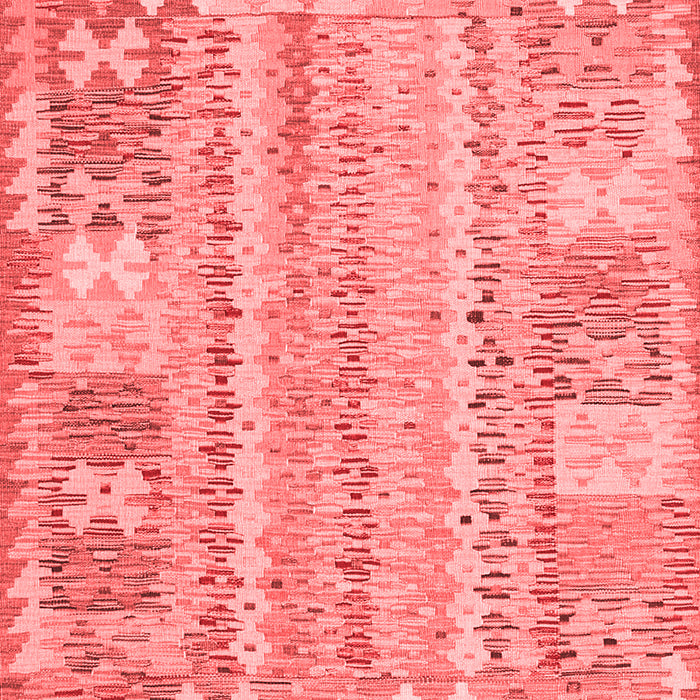 Machine Washable Southwestern Red Country Rug, wshcon2242red