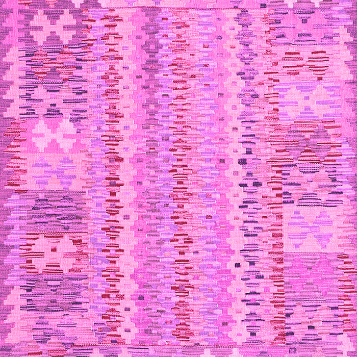 Machine Washable Southwestern Pink Country Rug, wshcon2242pnk