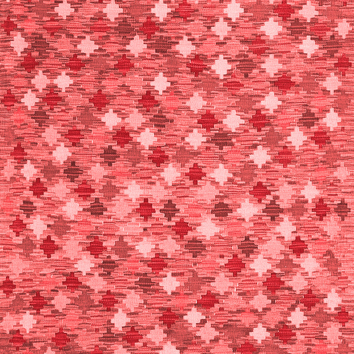 Machine Washable Southwestern Red Country Rug, wshcon2243red