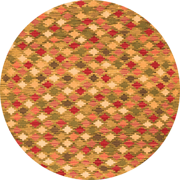 Machine Washable Southwestern Orange Country Area Rugs, wshcon2243org