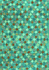 Southwestern Turquoise Country Rug, con2243turq