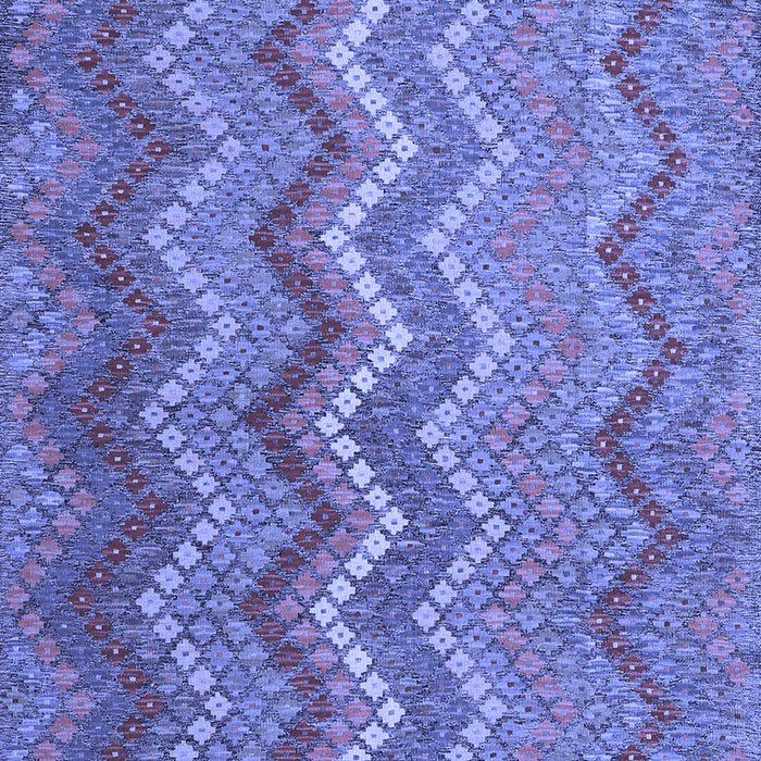 Machine Washable Southwestern Blue Country Rug, wshcon2244blu