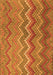 Serging Thickness of Machine Washable Southwestern Orange Country Area Rugs, wshcon2244org