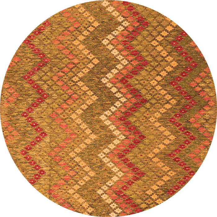 Machine Washable Southwestern Orange Country Area Rugs, wshcon2244org