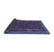 Sideview of Oriental Blue Traditional Rug, con2245blu