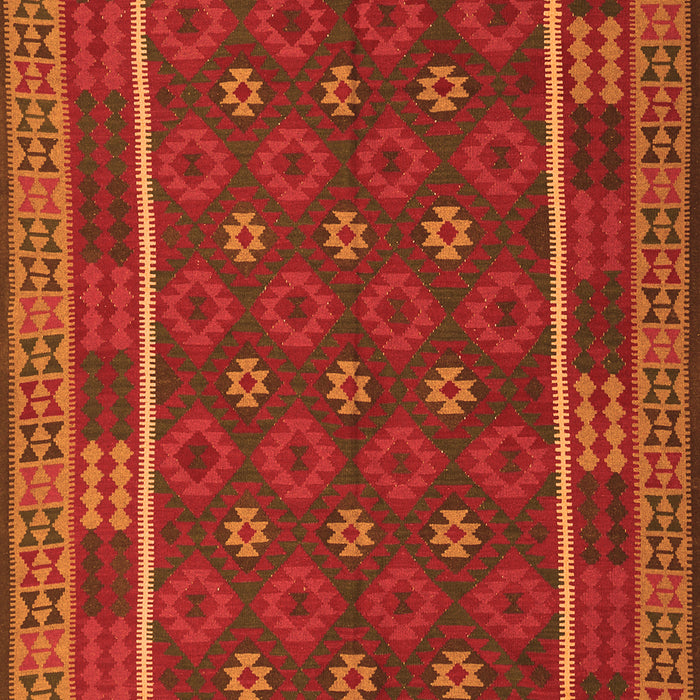 Oriental Orange Traditional Rug, con2245org