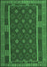 Oriental Emerald Green Traditional Rug, con2245emgrn