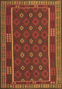 Oriental Brown Traditional Rug, con2245brn