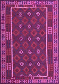 Oriental Purple Traditional Rug, con2245pur