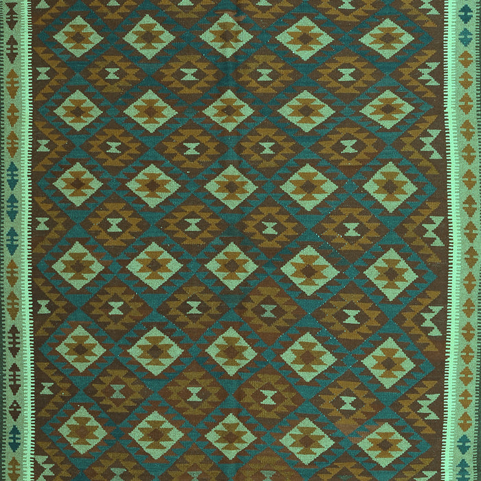 Oriental Turquoise Traditional Rug, con2246turq