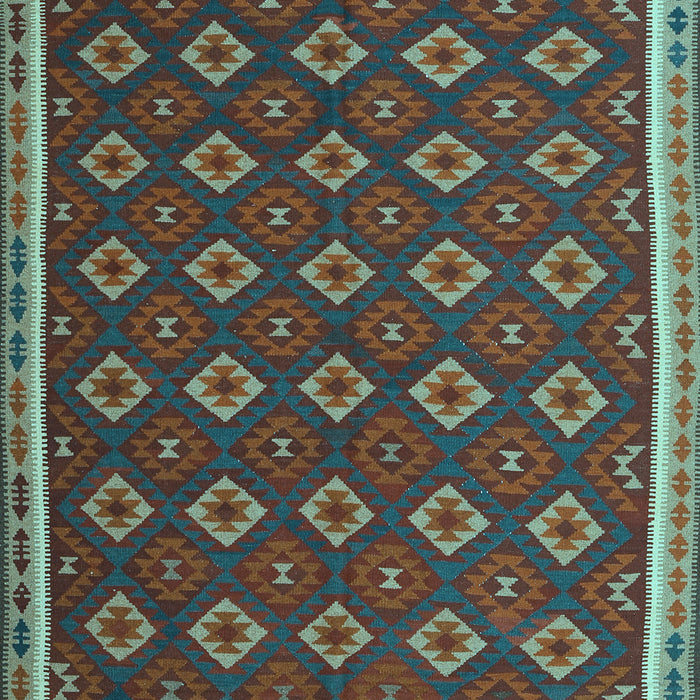 Oriental Light Blue Traditional Rug, con2246lblu