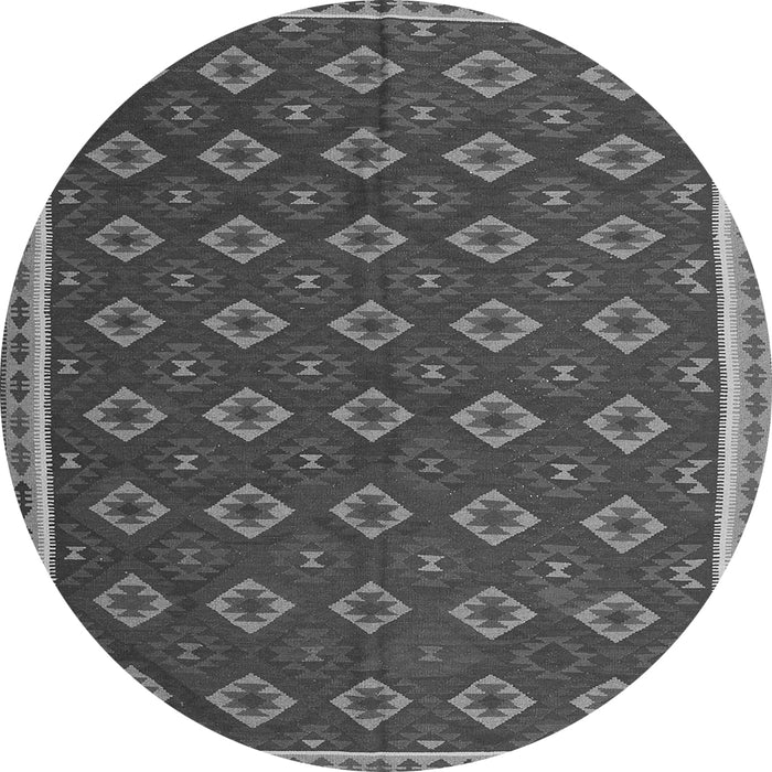 Square Oriental Gray Traditional Rug, con2246gry