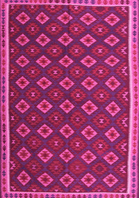 Oriental Pink Traditional Rug, con2246pnk