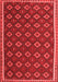 Oriental Red Traditional Area Rugs