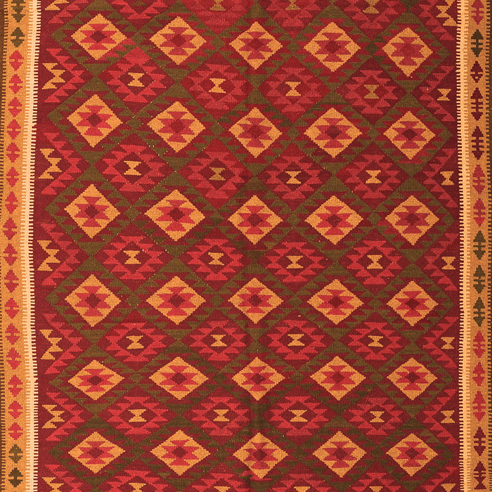 Oriental Orange Traditional Rug, con2246org
