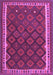 Machine Washable Oriental Purple Traditional Area Rugs, wshcon2247pur